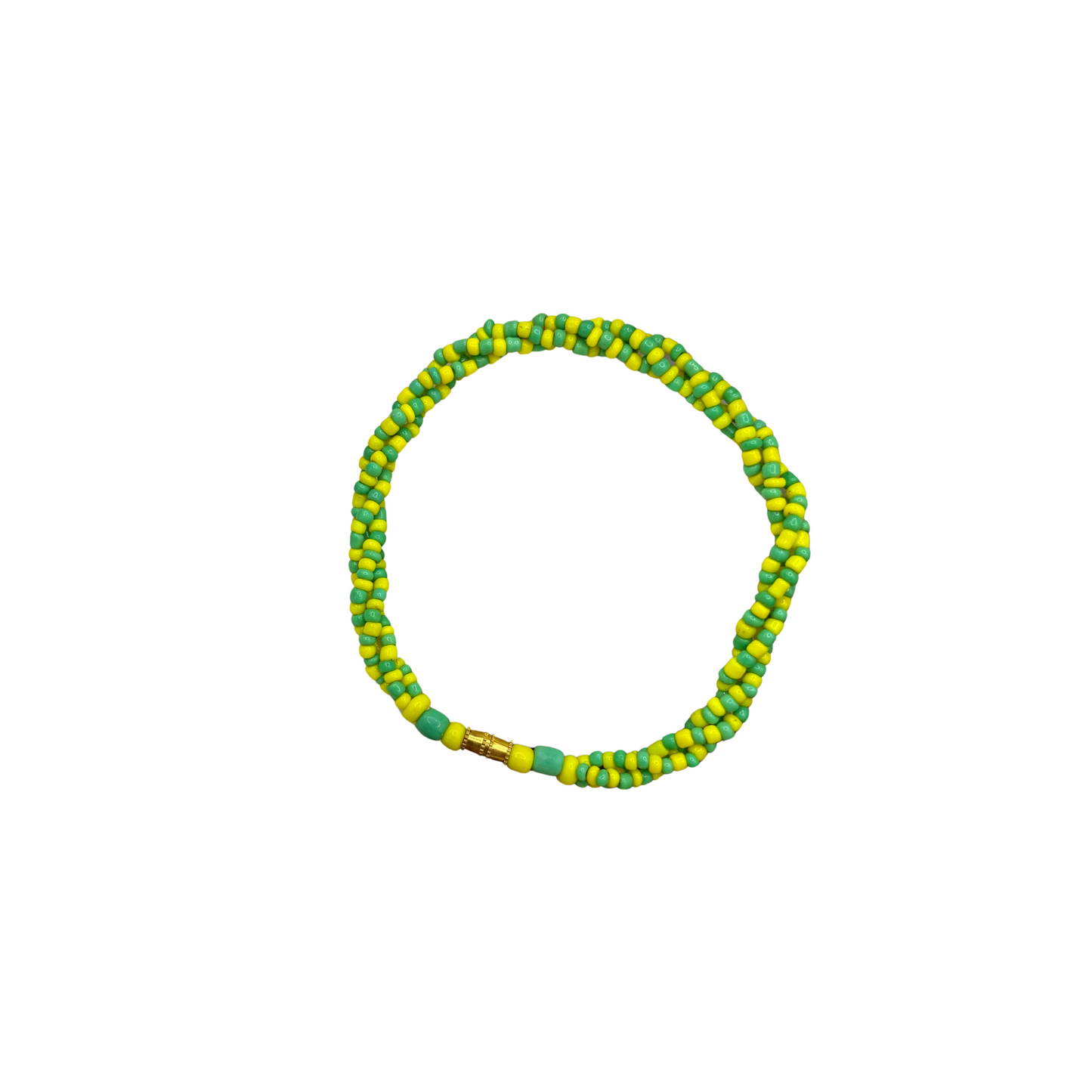Pulsera trenzada de Orishas