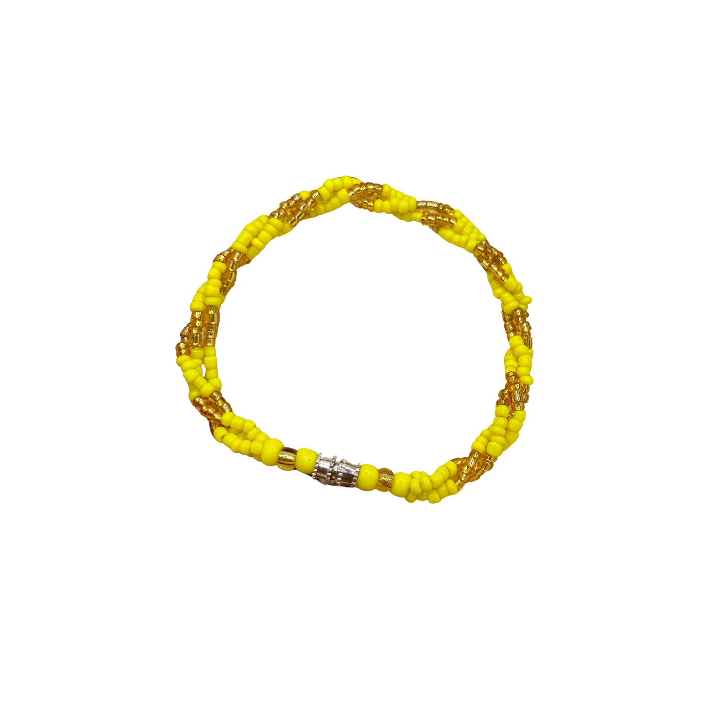Pulsera trenzada de Orishas