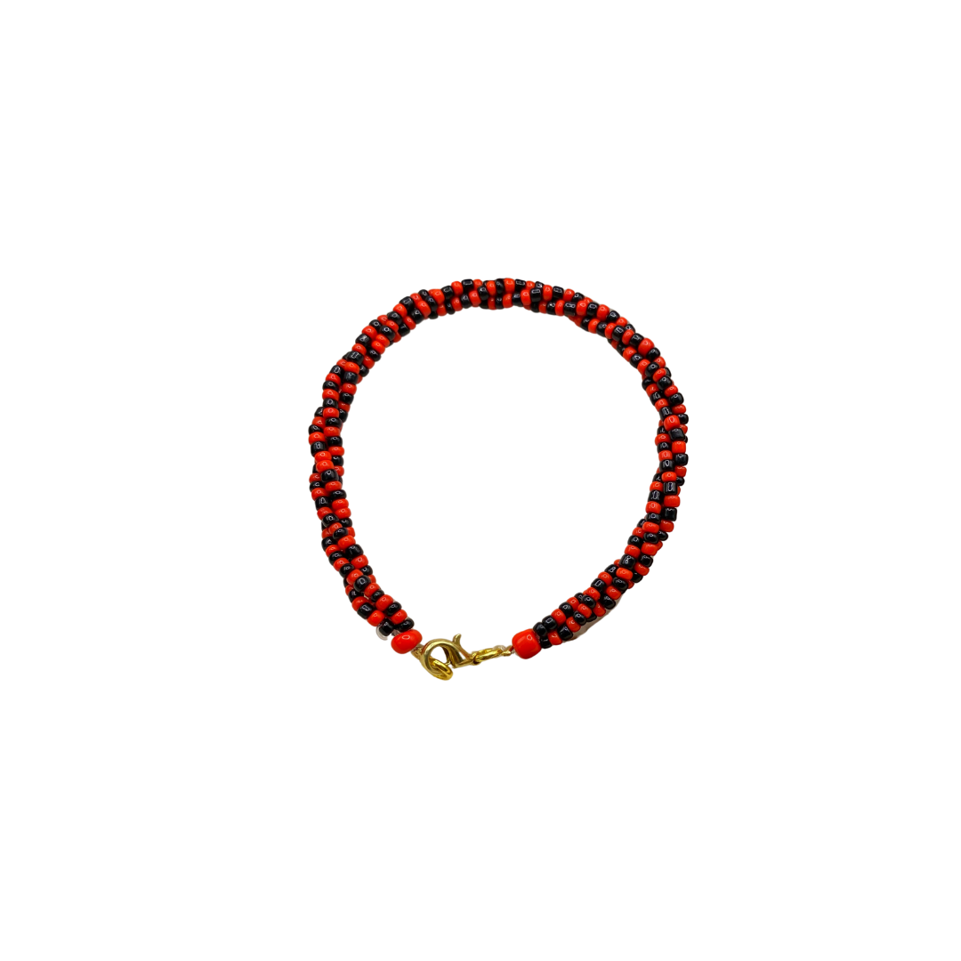 Pulsera trenzada de Orishas